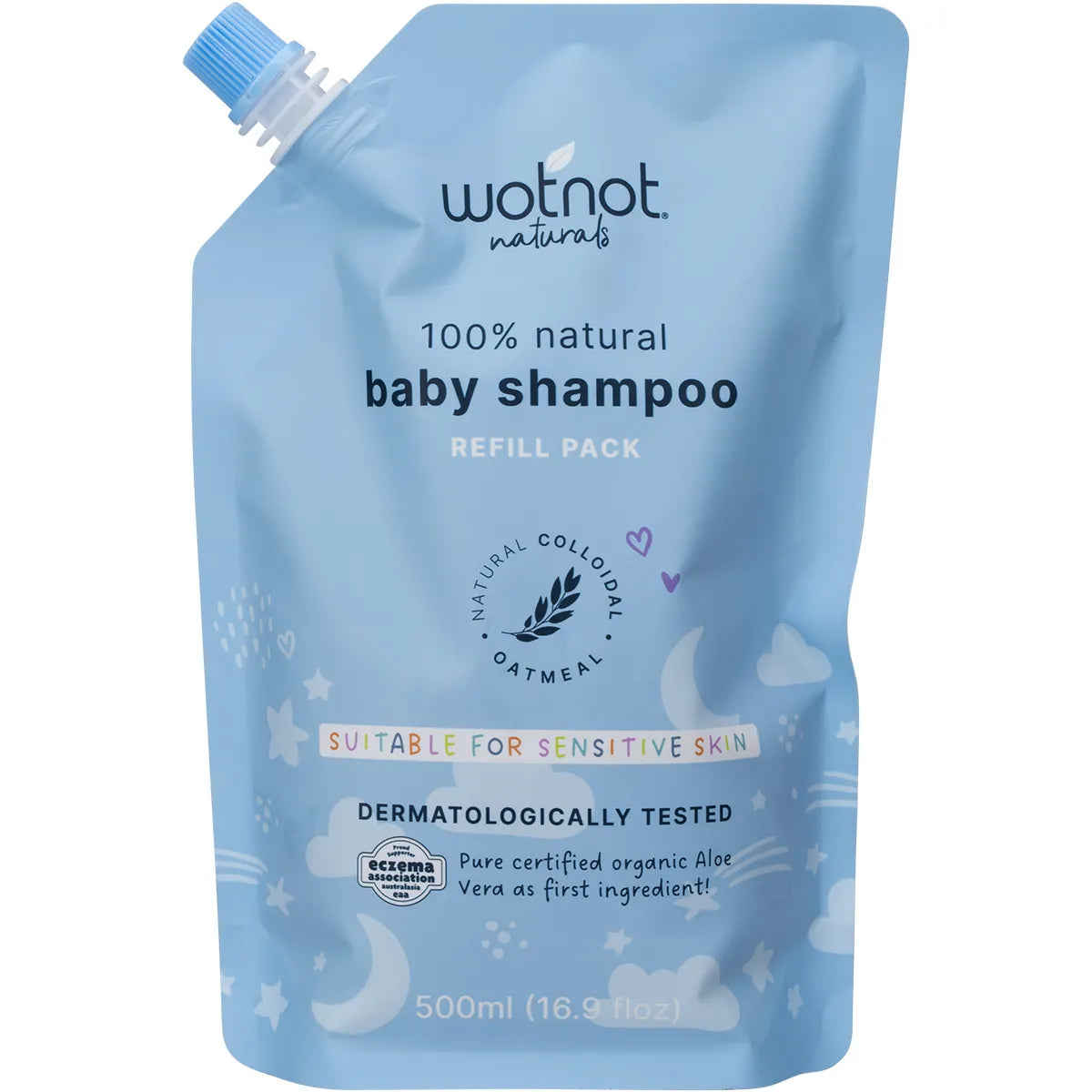 WOTNOT Baby Shampoo Refill Suitable For Sensitive Skin 500ml WOTNOT