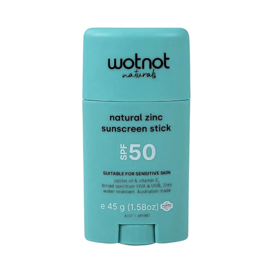 Wotnot Sunscreen Stick Natural Zinc Spf50 45g - Cutprice Online