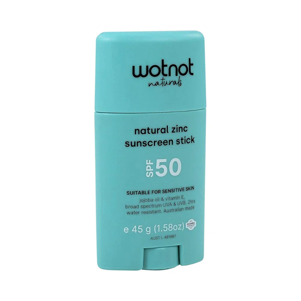 Wotnot Sunscreen Stick Natural Zinc Spf50 45g - Cutprice Online