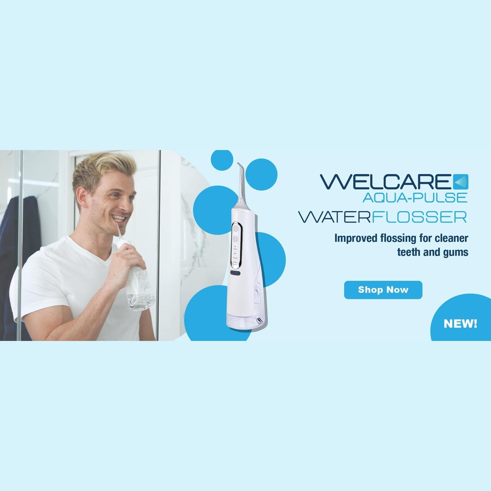 Welcare Aqua-Pulse Water Flosser - Cutprice Online