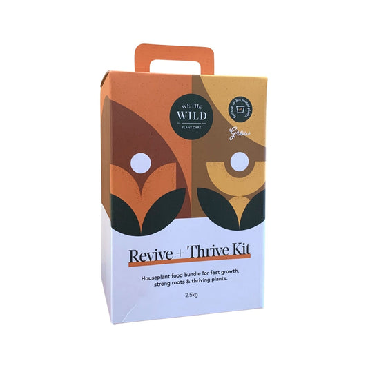 We The Wild Plant Care Organic Kit Revive + Thrive 2.5kg Pack - Cutprice Online