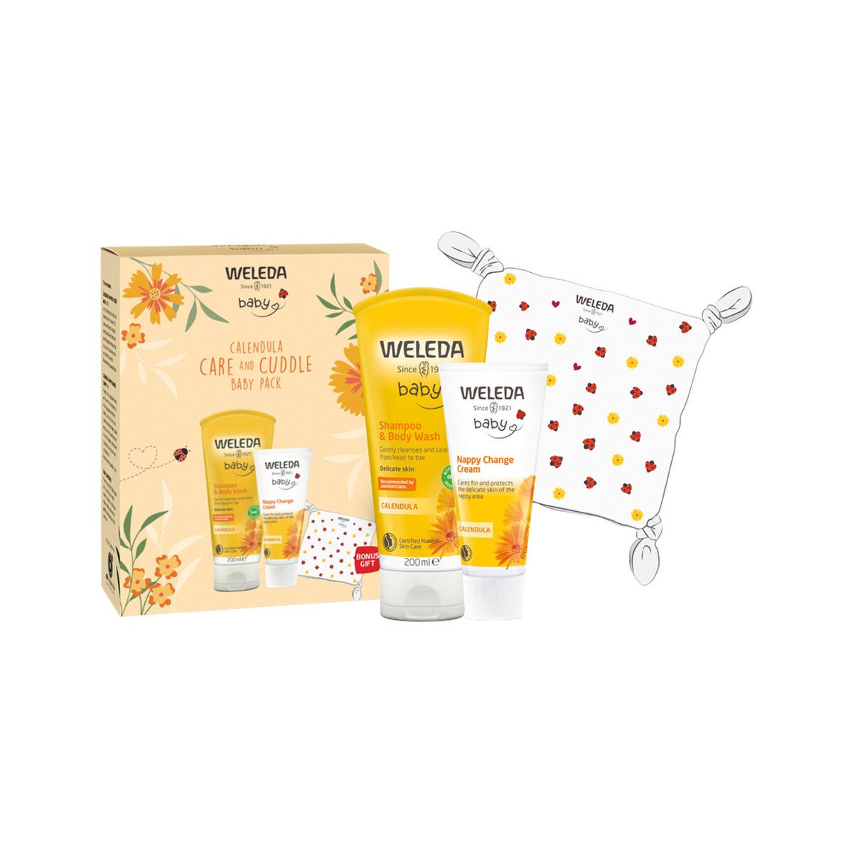 Weleda Baby Calendula Care and Cuddle Baby Pack - Cutprice Online