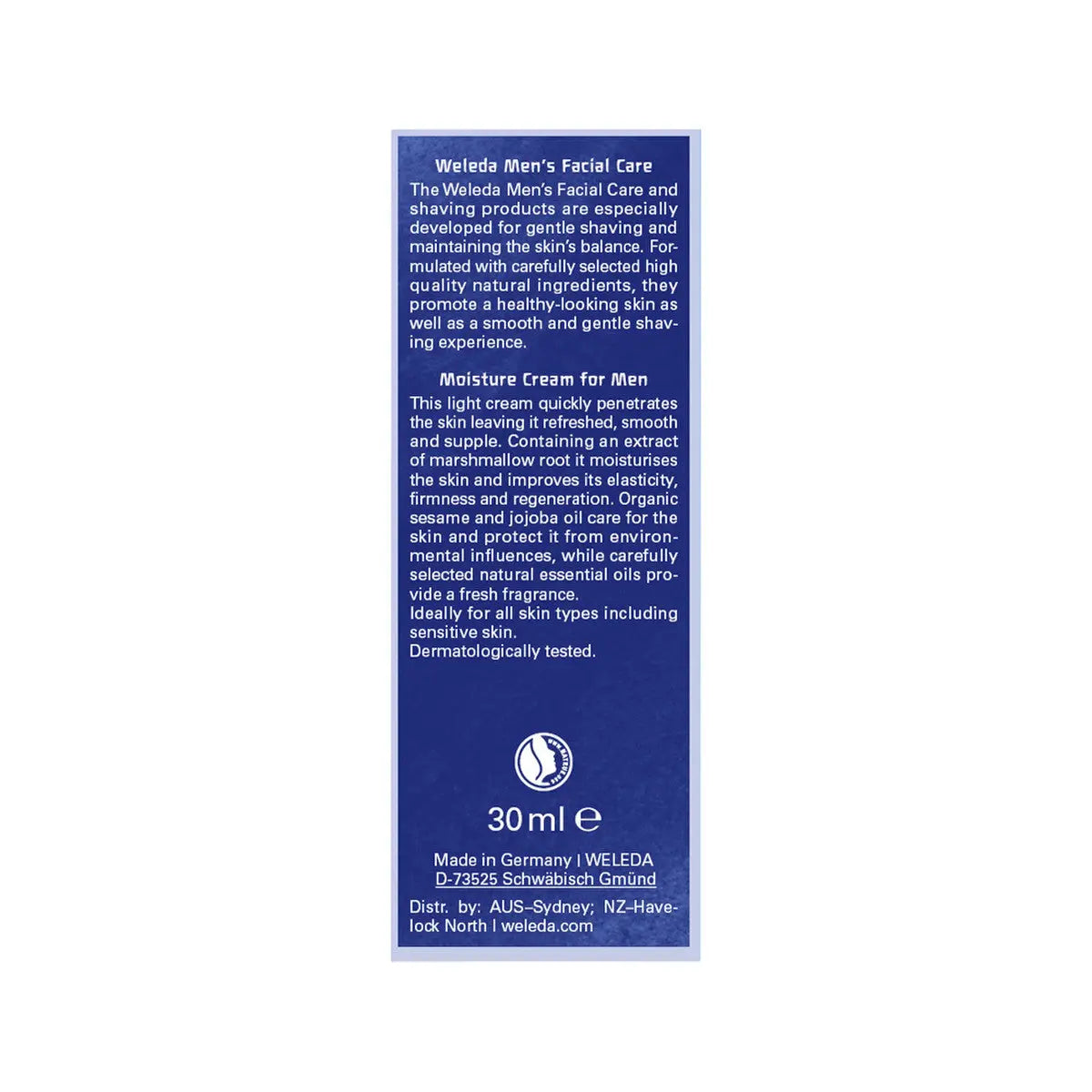 WELEDA Moisture Cream Men 30ml WELEDA