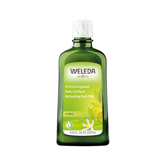 Weleda Organic Bath Milk Refreshing (Citrus) 200ml - Cutprice Online