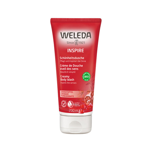 Weleda Organic Creamy Body Wash Inspire (Pomegranate) 200ml - Cutprice Online