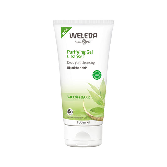 Weleda Organic Blemished Skin Purifying Gel Cleanser (Willow Bark) 100ml - Cutprice Online