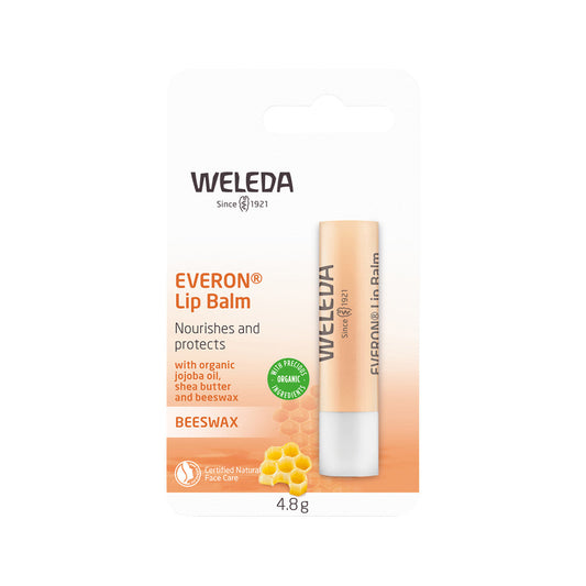 Weleda Organic Lip Balm Everon Beeswax 4.8g - Cutprice Online