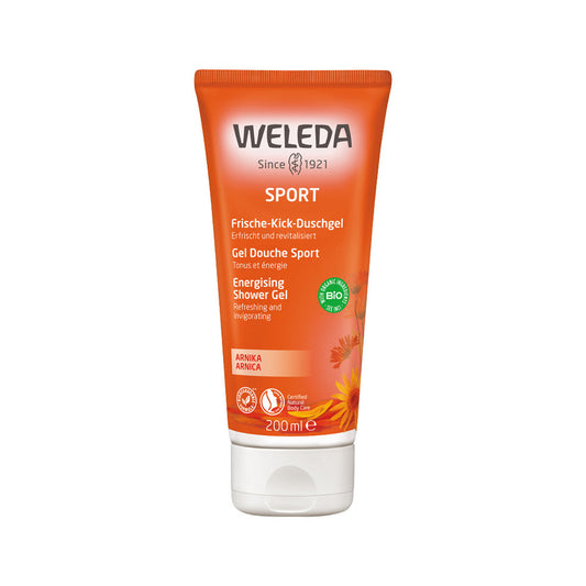 Weleda Organic Sport Energising Shower Gel Arnica 200ml - Cutprice Online