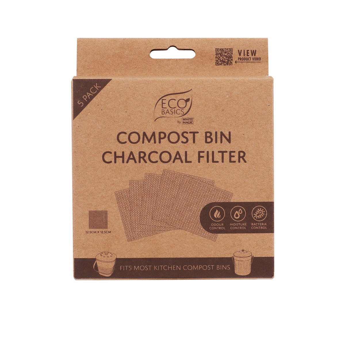 White Magic Eco Basics Compost Bin Filters 5Pk (SINGLE) - Cutprice Online