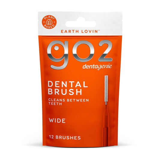 Dentagenie Interdental Brush (Size 4 -ORANGE ) 12PK - Cutprice Online