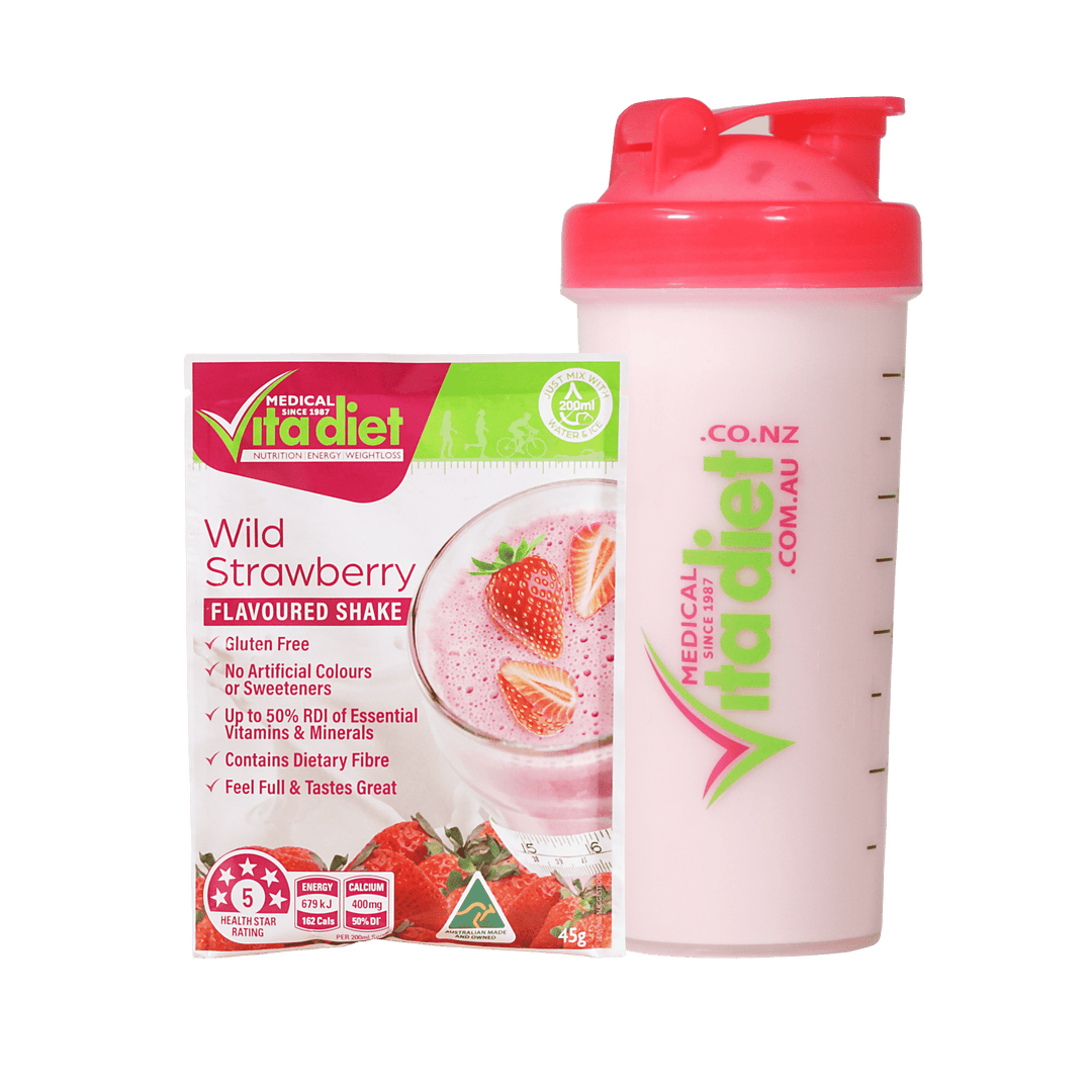 Vita Diet Strawberry Shake 14 Pack - Cutprice Online