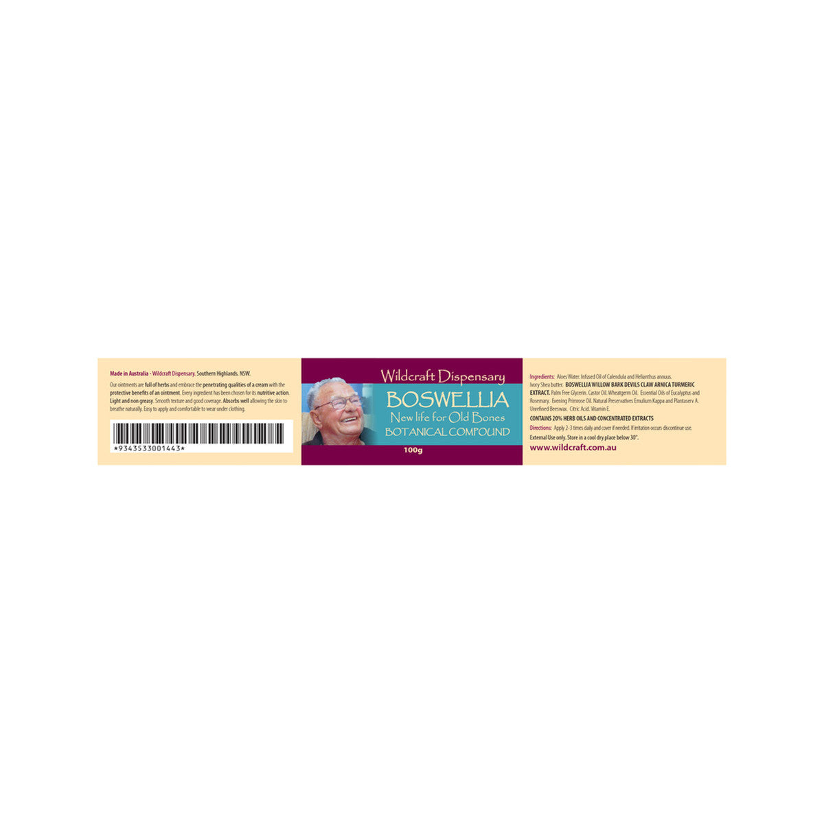 Wildcraft Dispensary Boswellia Herbal Ointment 100g - Cutprice Online