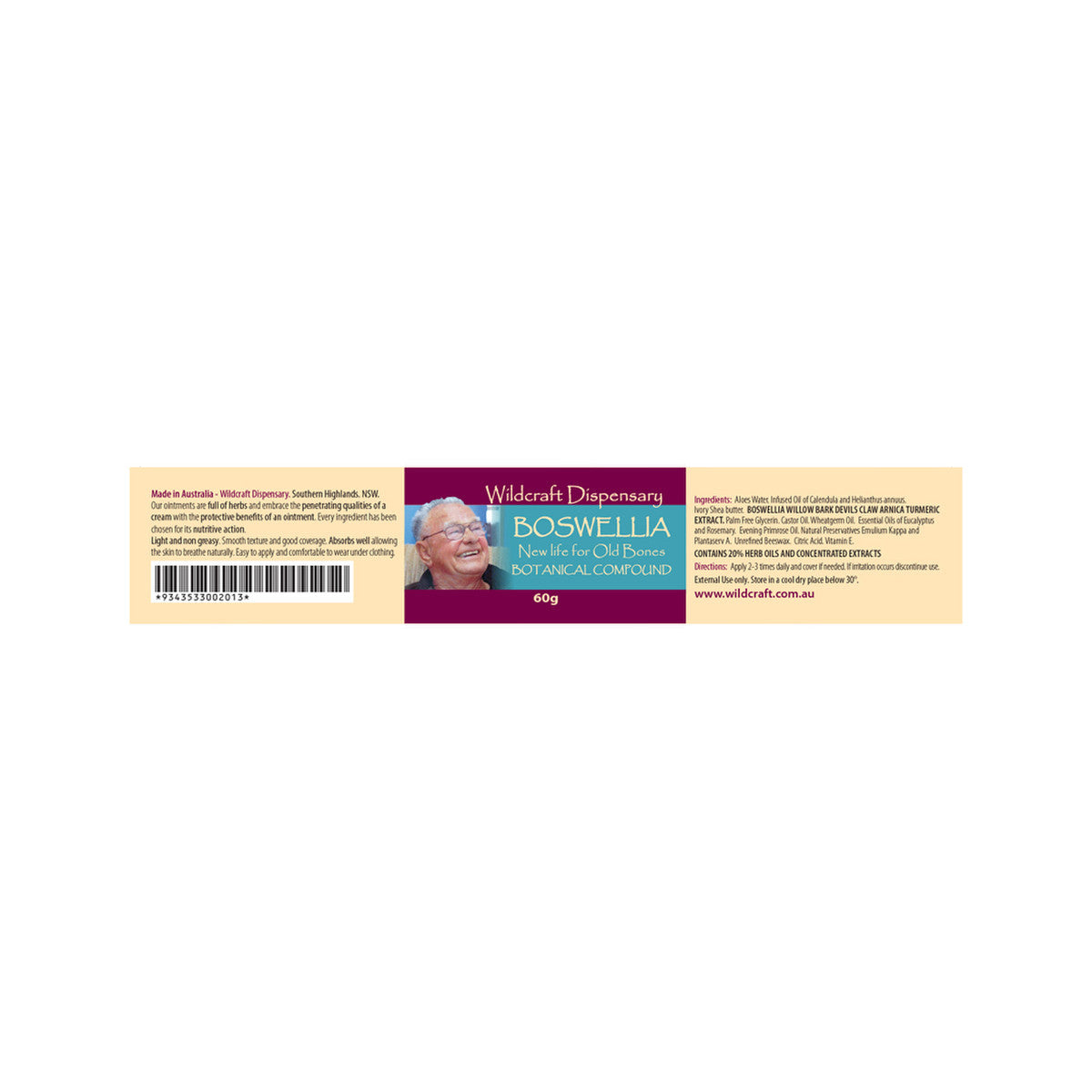 Wildcraft Dispensary Boswellia Herbal Ointment 60g - Cutprice Online