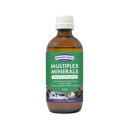 Wonder Foods Multiplex Minerals (with Humic and Fulvic Acids) 250ml - Cutprice Online