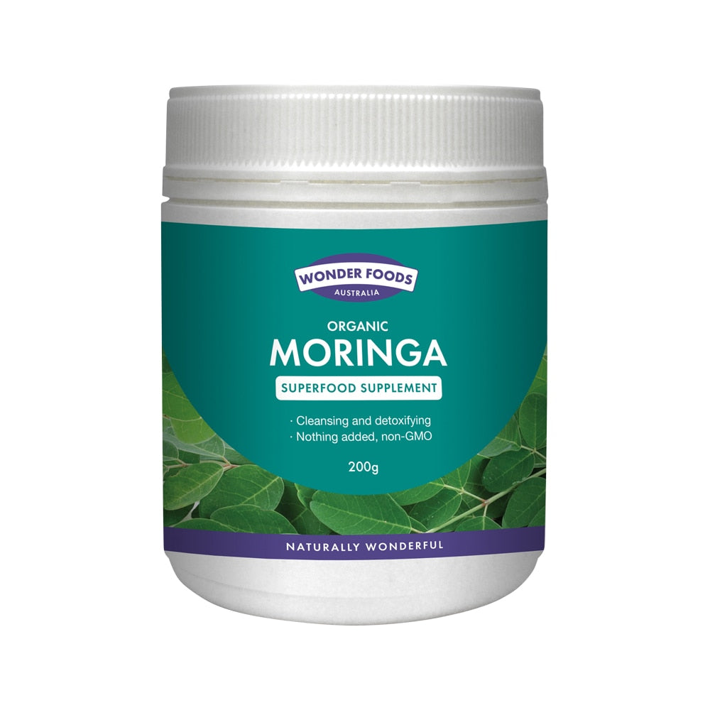 Wonder Foods Organic Moringa Superfood Supplement 200g - Cutprice Online