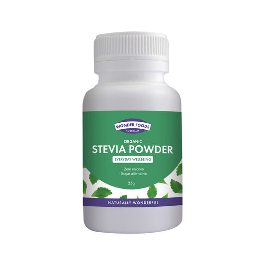 Wonder Foods Organic Stevia Powder 25g - Cutprice Online