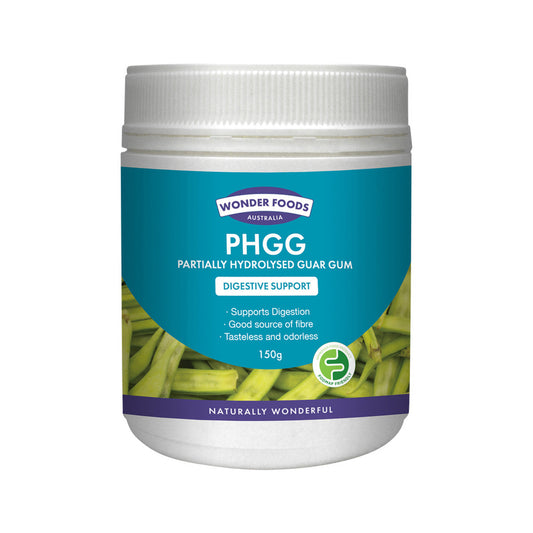 Wonder Foods Partially Hydrolysed Guar Gum 150g - Cutprice Online