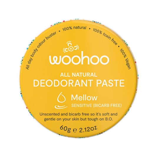 Woohoo Deodorant Paste Mellow (Sensitive) Tin 60g - Cutprice Online