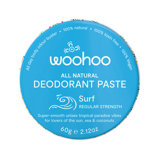 Woohoo Deodorant Paste Surf (Regular Strength)Tin 60g - Cutprice Online