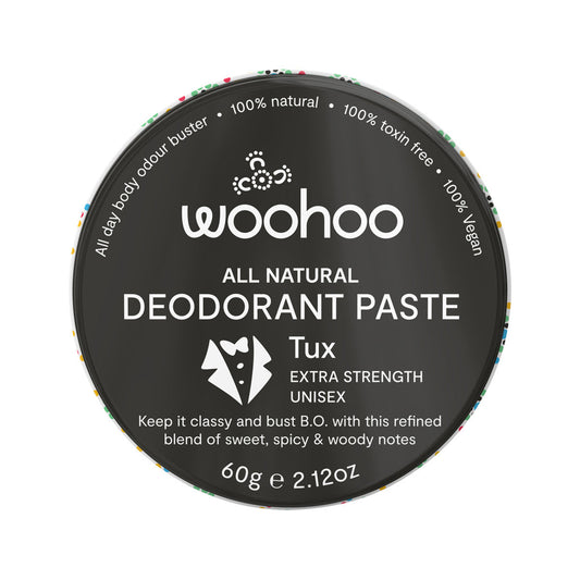 Woohoo Deodorant Paste Tux (Extra Strength) Tin 60g - Cutprice Online