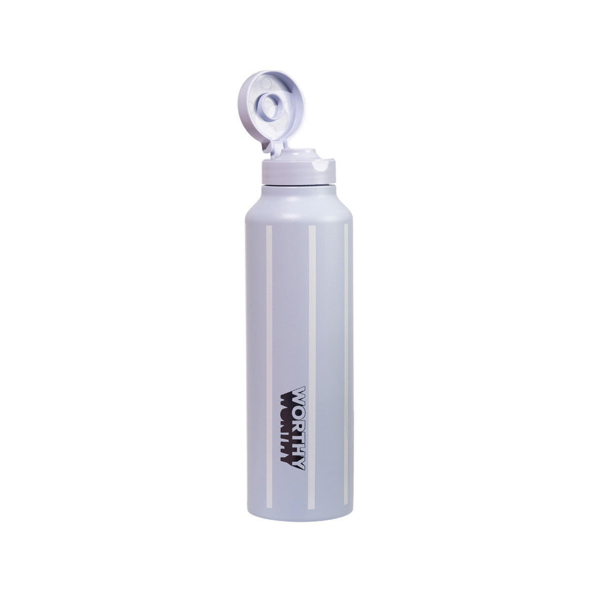 Worthy Sugarcane Drink Bottle Blue Steel Striped 750ml - Cutprice Online