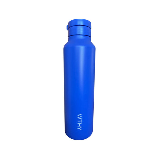 Worthy Sugarcane Drink Bottle Grecian Blue 750ml - Cutprice Online