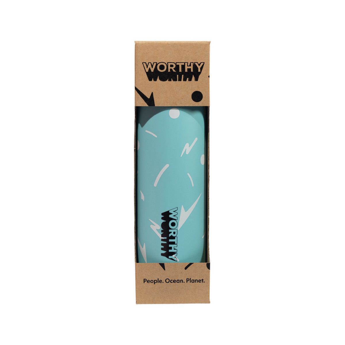 Worthy Sugarcane Drink Bottle Ocean Aqua 750ml - Cutprice Online