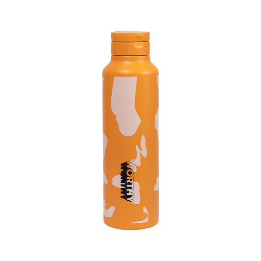 Worthy Sugarcane Drink Bottle Retro Orange 750ml - Cutprice Online