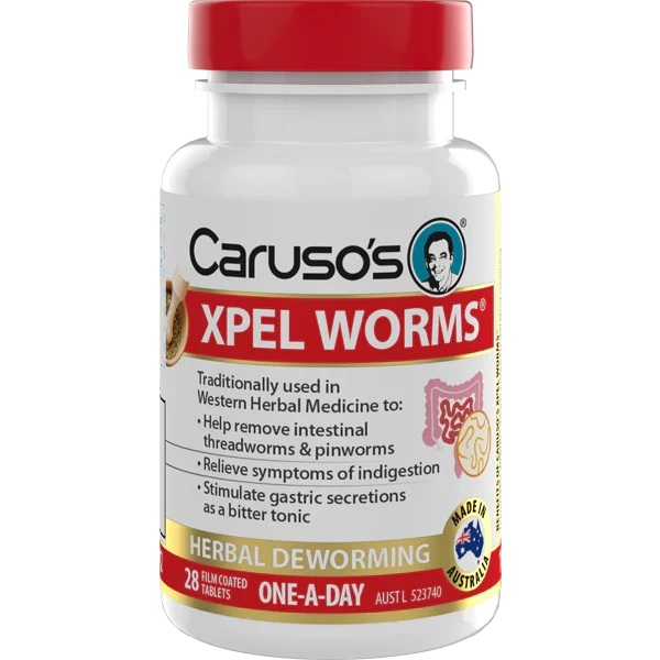 Caruso's Xpel Worms 28 Tablets