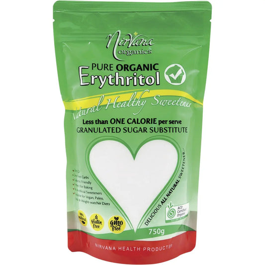 NIRVANA Erythritol Pure Organic 750g NIRVANA