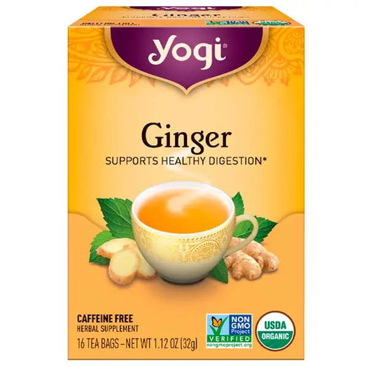 YOGI TEA Herbal Tea Bags Ginger 16 YOGI TEA
