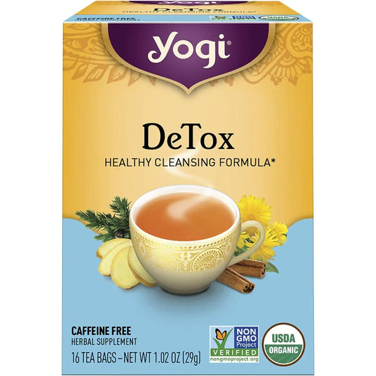Yogi Tea Herbal Tea Bags DeTox 16pk YOGI TEA