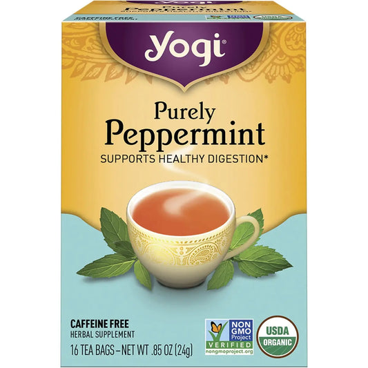 YOGI TEA Herbal Tea Bags Peppermint 16 YOGI TEA