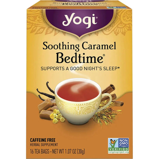 YOGI TEA Herbal Tea Bags Soothing Caramel Bedtime 16 YOGI TEA