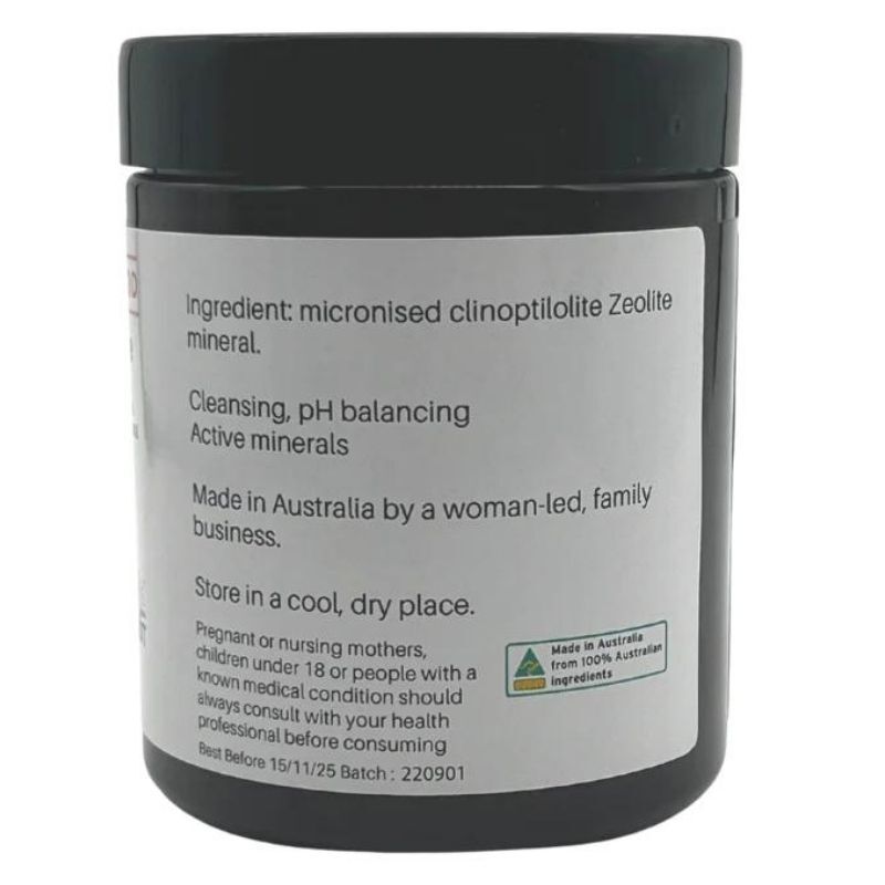 Supercharged Food Australian Zeolite Powder 120g - Cutprice Online