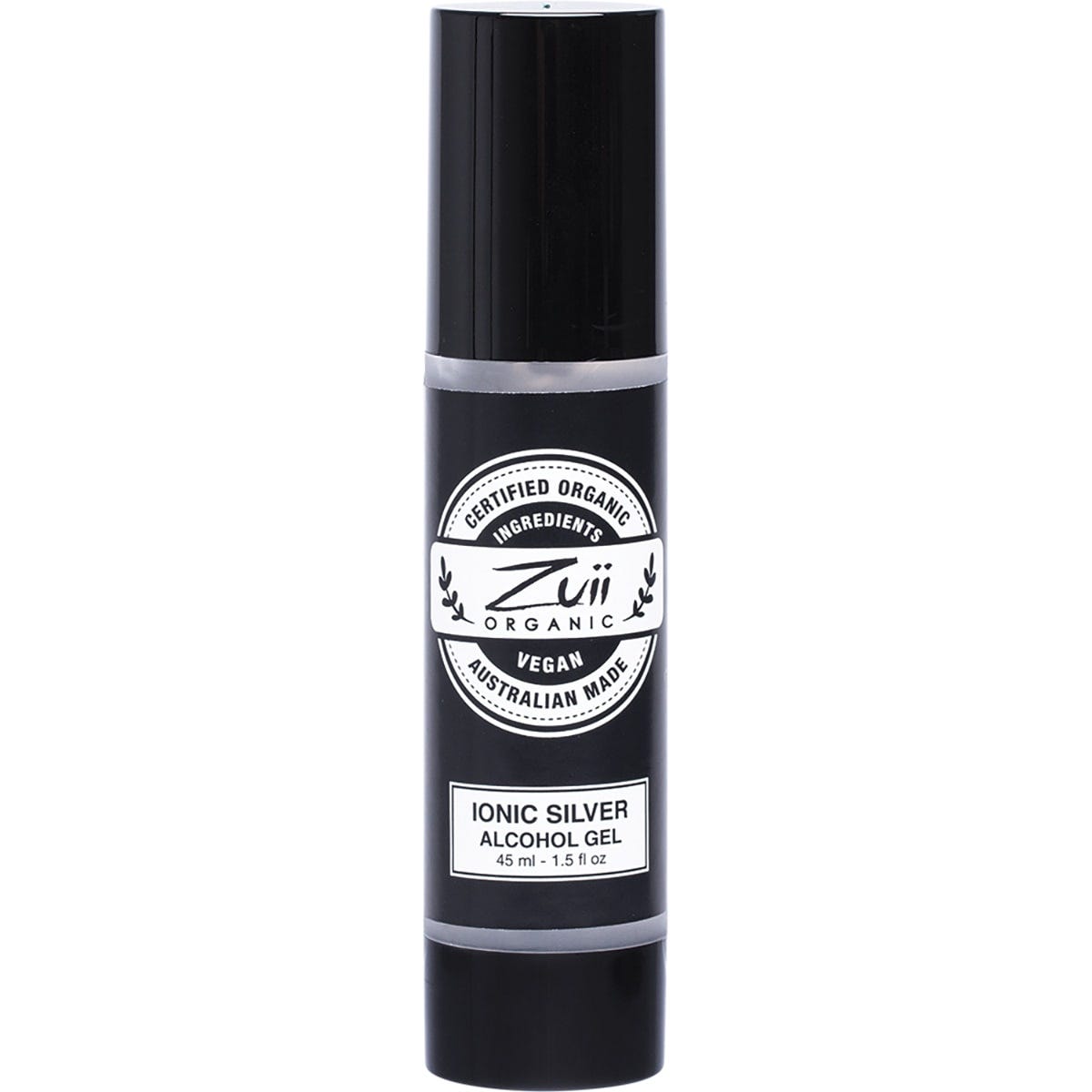 ZUII ORGANIC Ionic Silver Alcohol Sanitising Gel 45ml - Cutprice Online