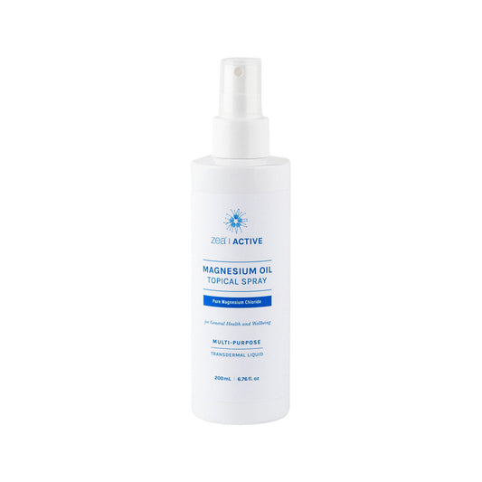 Zea Active Magnesium Oil Topical Spray (Pure Magnesium Chloride) 200ml - Cutprice Online