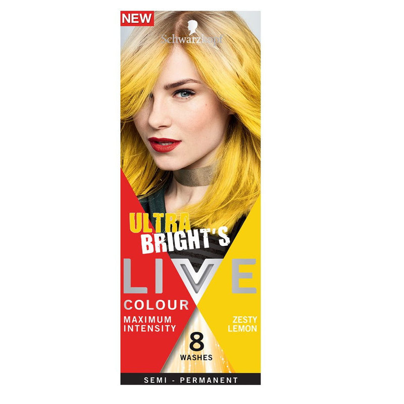 Schwarzkopf Live Colour Ultra Brights Zesty Lemon - Cutprice Online
