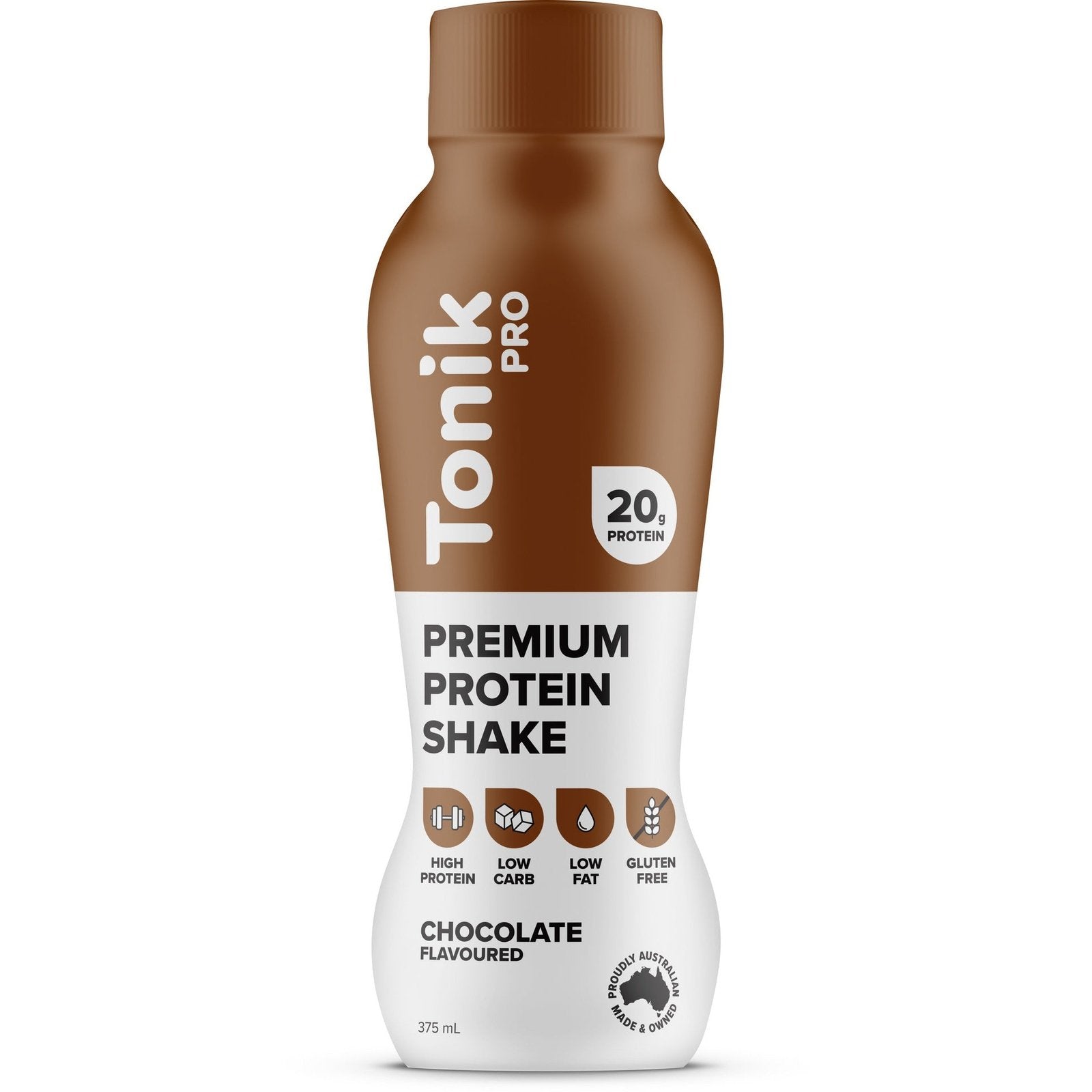 Tonik Pro Protein Drink Chocolate 375ml (Pack of 6) - Cutprice Online
