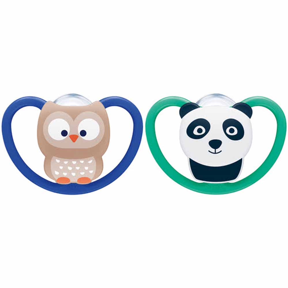 NUK Space Soother 6-18 Months 2 Pack - Cutprice Online