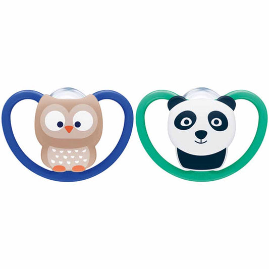 NUK Space Soother 6-18 Months 2 Pack - Cutprice Online