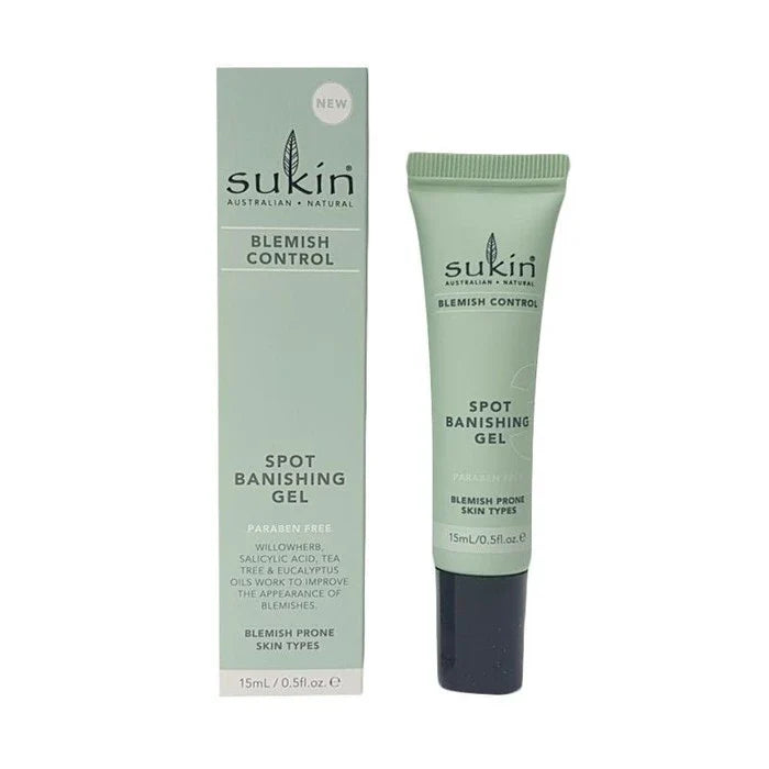 Sukin Blemish Control Spot Banishing Gel 15ml - Cutprice Online