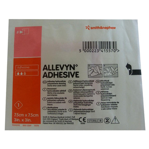 Allevyn Adhesive Dressing - 7.5 X 7.5cm - Cutprice Online