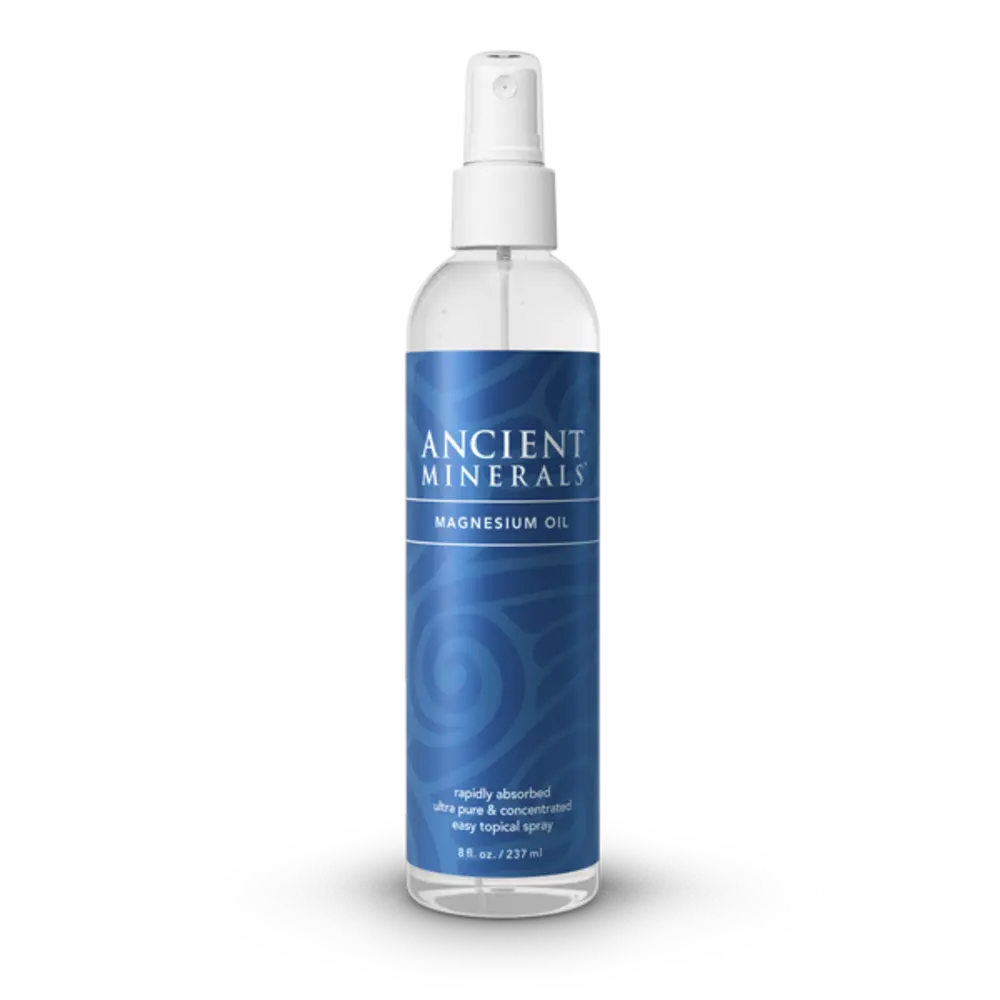 Ancient Minerals Magnesium Oil Full Strength 237ml ANCIENT MINERALS