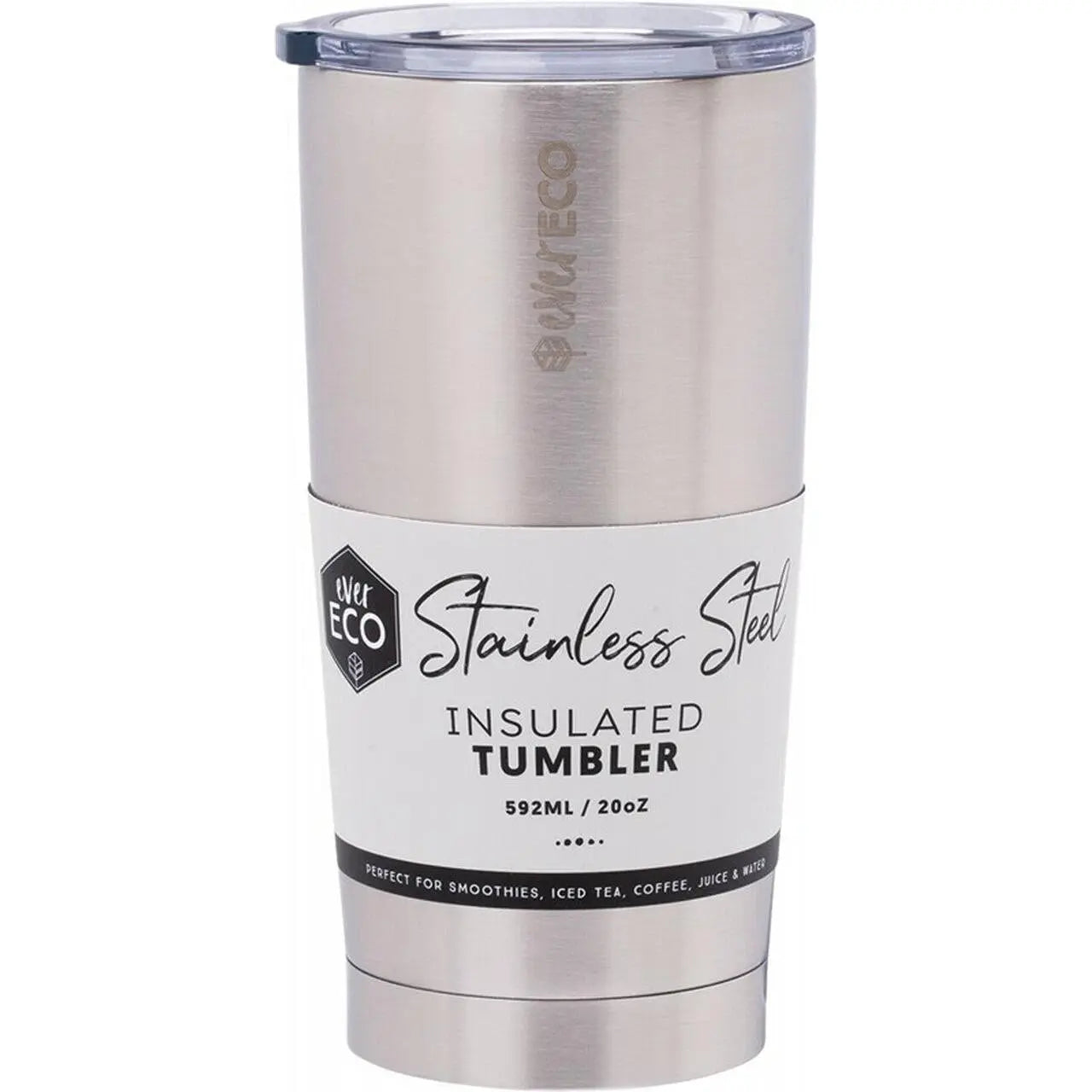 EVER ECO Insulated Tumbler Brushed Stainless Steel 592ml EVER ECO