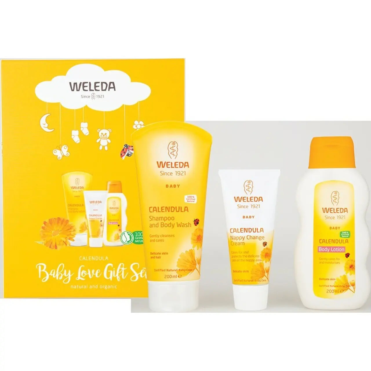 WELEDA Calendula Baby Care Gift Pack 3 WELEDA