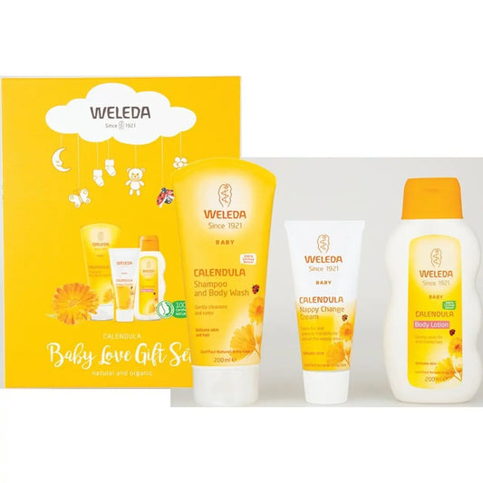 WELEDA Calendula Baby Care Gift Pack 3 WELEDA