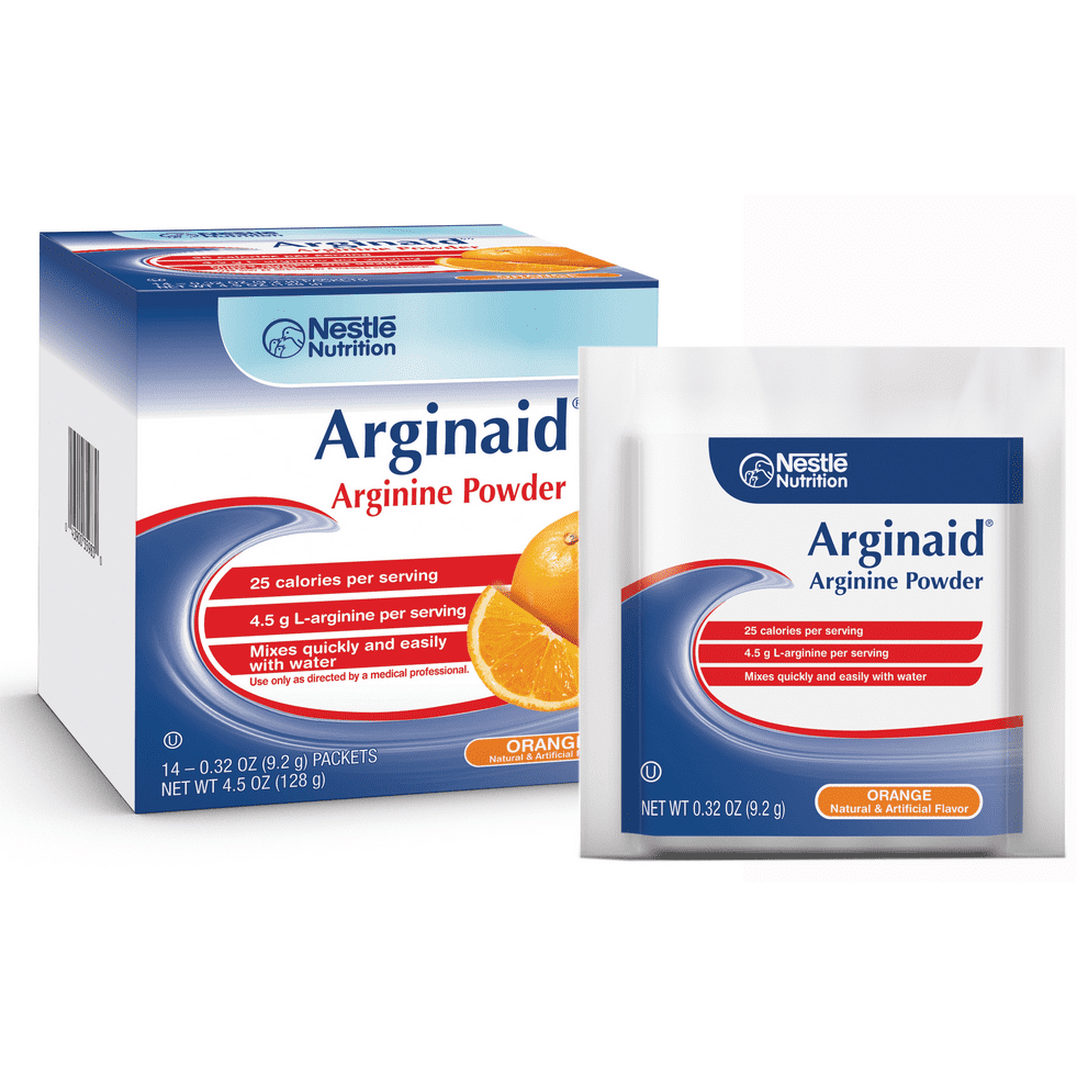 Arginaid Arginine-Intensive Drink Mix Orange Flavour 14 Sachets - Cutprice Online
