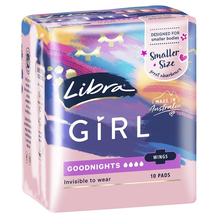 Libra Pad Girl Goodnights with Wings  10 - Cutprice Online