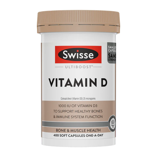 Swisse Ultiboost Vitamin D 400 Capsules
